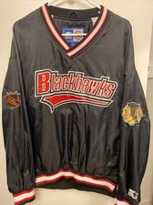 Vintage Starter NHL Chicago Blackhawks Jacket Size Large