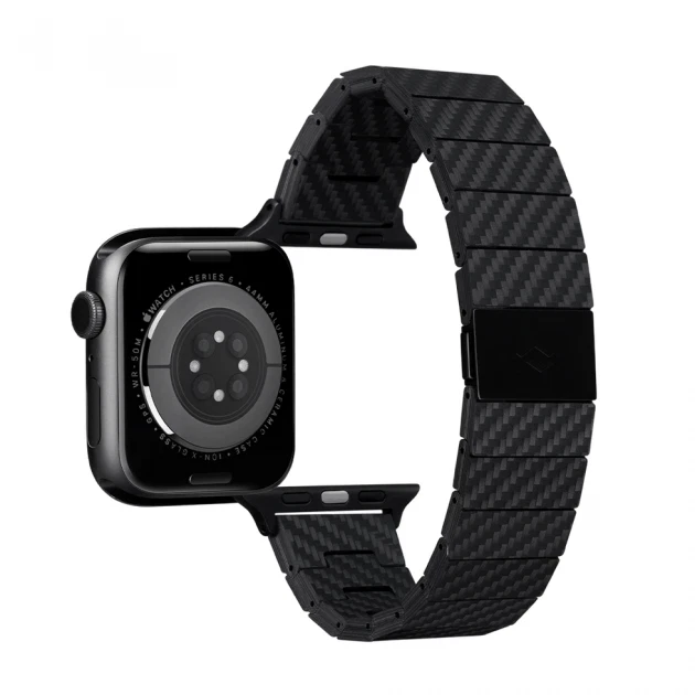 Pitaka Modern Carbon Fiber Watch Band for Apple Watch 45/44/42mm