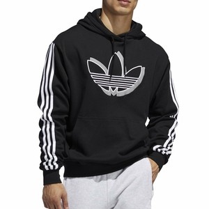 adidas trefoil hoodie herren schwarz