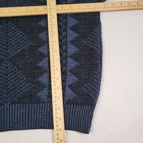 Vintage Cambridge Classics Sweater Mens Large Pullover Acrylic Wool Italy Made - 第 12/14 張圖片