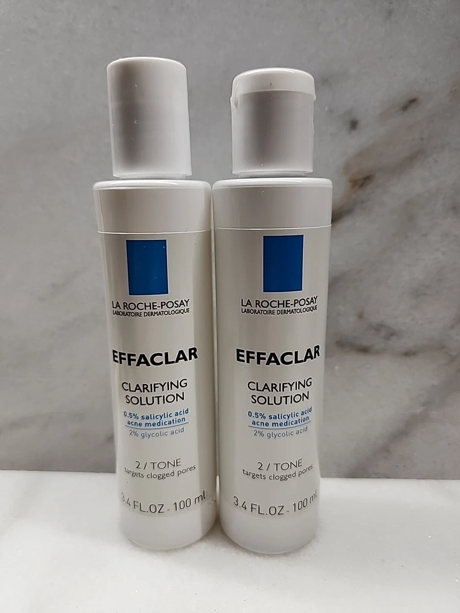 2 La Roche Posay Effaclar Clarifying Solution Toner Salicylic