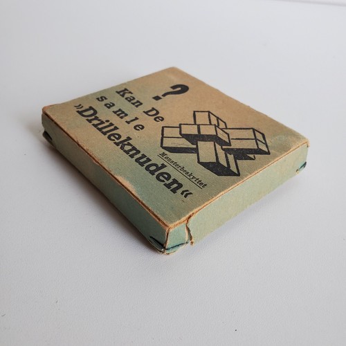 Wooden Teasing Devil's Knot Puzzle Drilleknuden Kan de Samle Toy Vintage - Picture 4 of 12