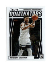 2022-23 Donruss Optic Basketball Anthony Edwards ELITE DOMINATORS #23