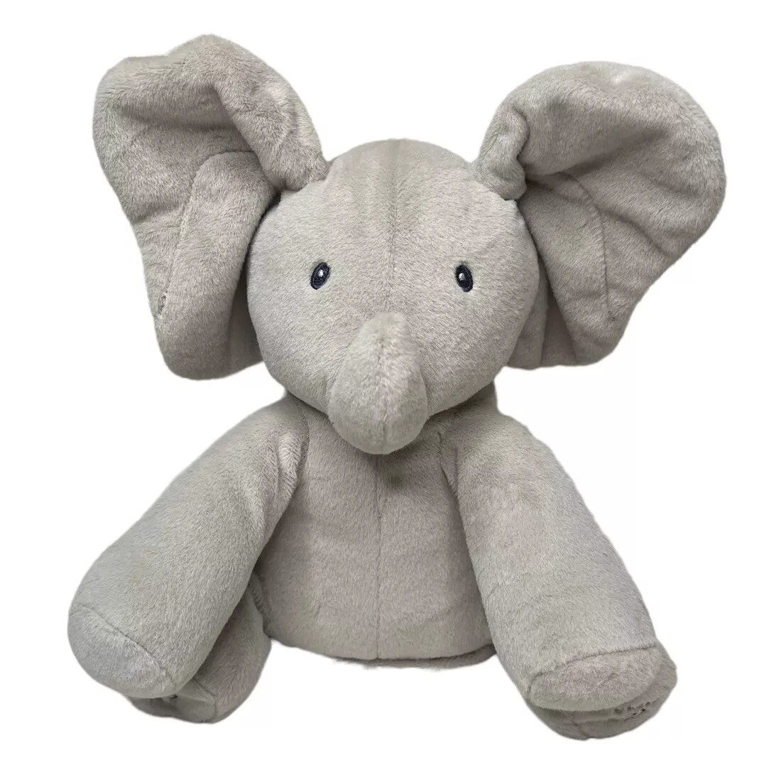 BABY GUND Flappy Elephant Interactive Peekaboo Sing Stuffed Plush Soft Toy  Gift