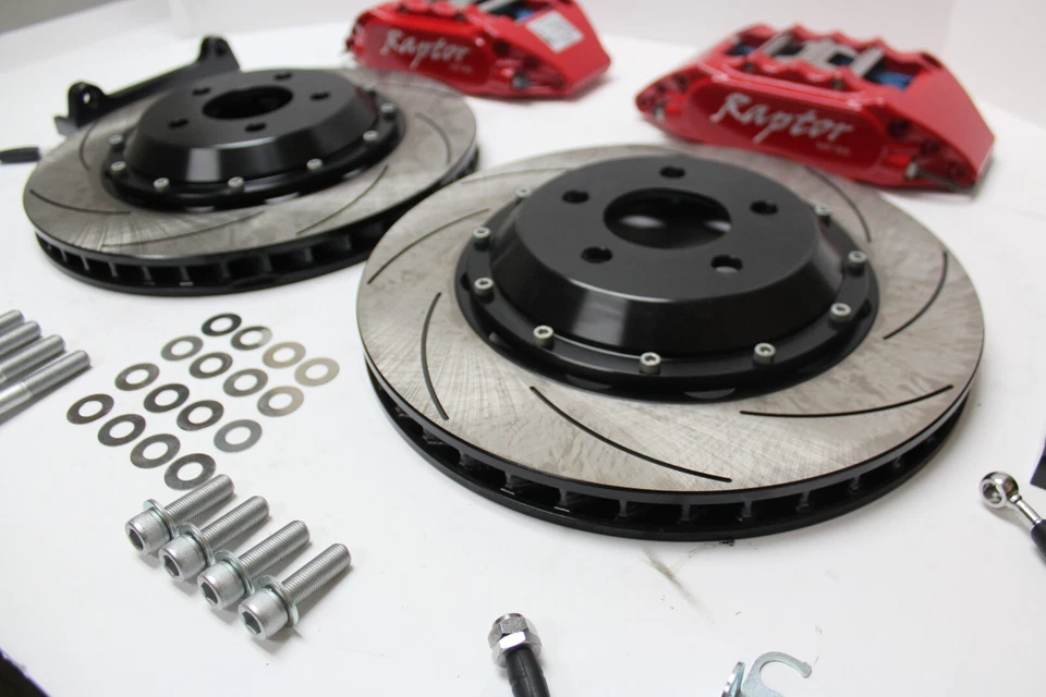 Raptor Series Front Brake Kit for 2015-2023 Ford Mustang Foto 3 de 4
