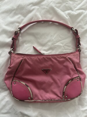 Prada Nylon Tessuto Bag Pink