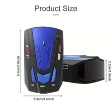 RADAR DETECTOR - ALL BANDS PLUS LASER - BRAND NEW