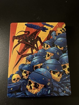 Starship Troopers 4K Steelbook (4K UHD w/Dolby Vision + Blu-ray ) Small Dents