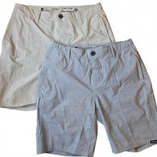 Ezekiel Aersa Hybrid Board Shorts Two Pairs Size 30 Men's Performance Swim