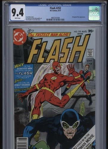 The Flash #252 (DC Comics August 1977), CGC GRADE 9.4