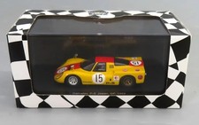 EBBRO 1/43 DAIHATSU P-5 1968 Japan GP Maruzen Oil 15 Yellow Red Mini Car