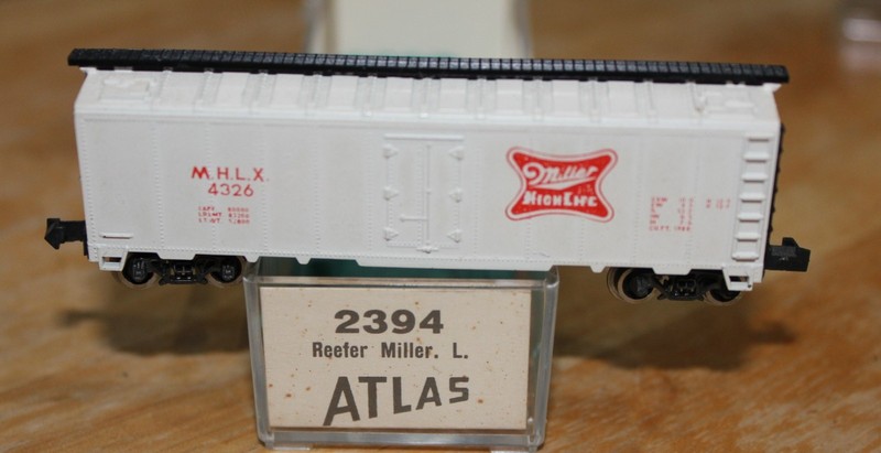 N Scale Atlas Miller High Life Reefer