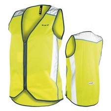 Ladies Hi Vis Cycling Vest WOWOW Montreal Yellow Commuting Gilet