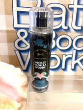 NEW Bath  Body Works WICKED VANILLA WOODS Fragrance Mist FULL SIZE-8 fl oz 