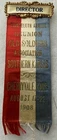 1908 13th Annual Old Soldiers Reunion Cherryvale Kansas Badge