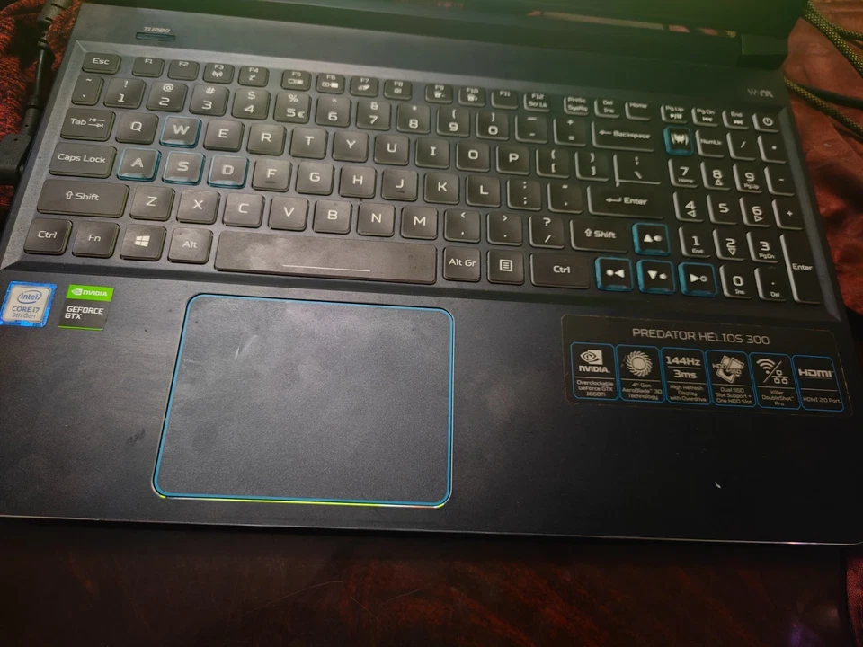 Acer Predator Helios 300 Gaming Laptop - Intel i7 - NVIDIA GTX 1660Ti- 144Hz... - Image 3 of 4