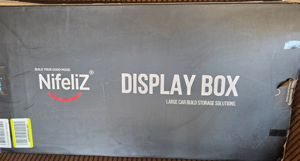 1 Pc Clear Acrylic Model Car Display Case 1: 8 Scale Box for Vehicle Model Toy - Image 3 of 3