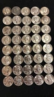 1952-P U.S. WASHINGTON QUARTER UNCIRCULATED BU ROLL OF 40 COINS LESS THAN MELT