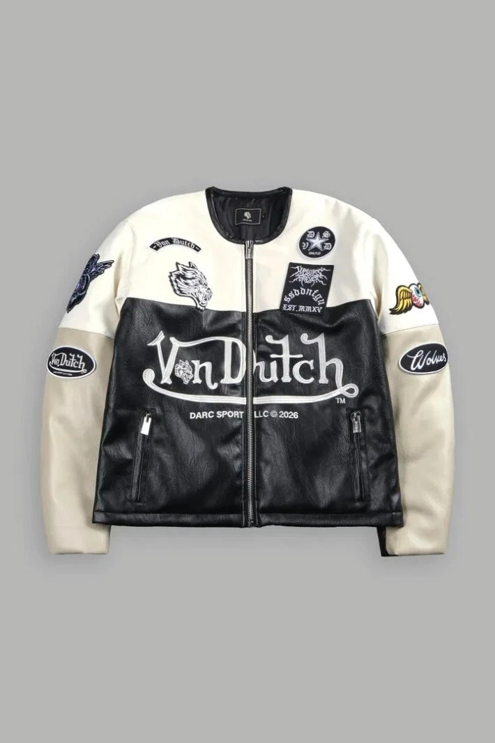 Von Dutch ブラックレザージャケット XL Von Dutch Coats, Jackets & Vests for Men for Sale - Shop New