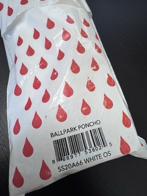 Supreme Ballpark Rain Poncho SS20 Season Gift Brand New 100