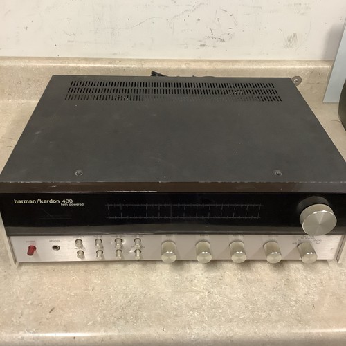 Harman/kardon 430 Twin Powered Receiver LIGHTS Up And Tested Works Great