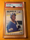 PSA 9 MINT 1989 FLEER #548 KEN GRIFFEY JR ROOKIE RC CARD