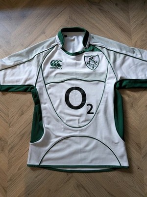Irland Rugby Trikot 2008 Away Pro Fit Rare Shirt #B4