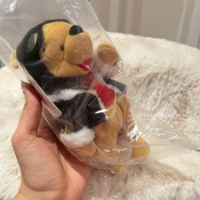 Winnie the Pooh Aviator Pilot Plush 8  Disney Stuffed Animal Bear Toy