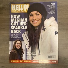 Hello Canada 2025 magazn Meghan Markle SARAH NURSE Kate Middleton DREW Barrymore