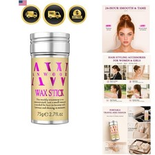 Hair Wax Stick, Wax Stick for Hair Flyaways Kids  Women Hair Accessories for...