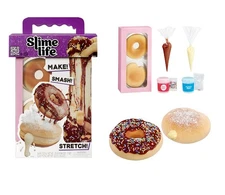 Donut Slime Kit Choco Cream Round DIY Set Stretch Smash Play Ages 8 Plus