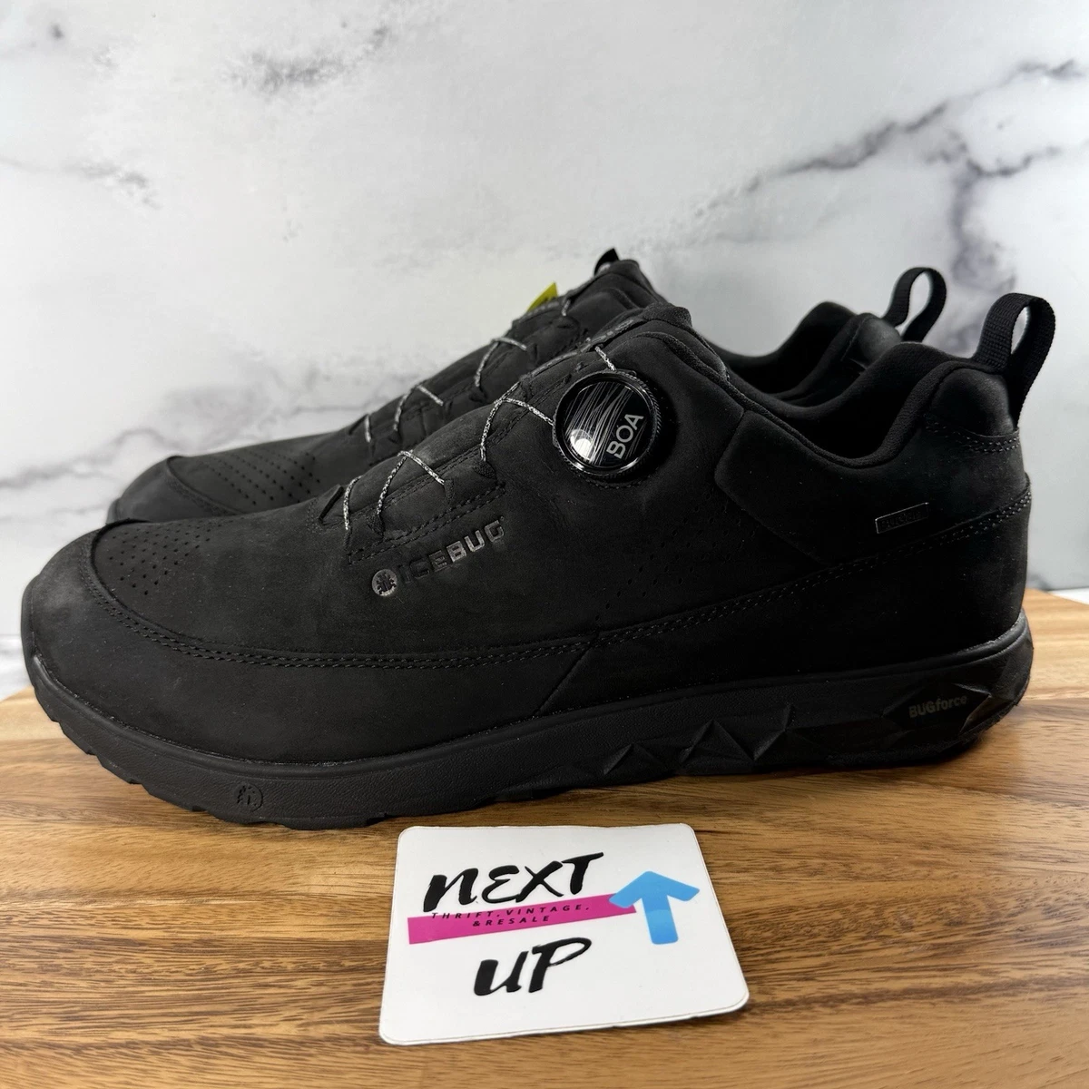 Chaussures De Running Icebug Acceleritas 4 RB9X - Pointure US 10 (EU 43), Noires, Occasion Très Bon état