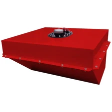 RCI 1222F Red 22 Gallon Wedge Fuel Cell, Steel, Screw-On Cap