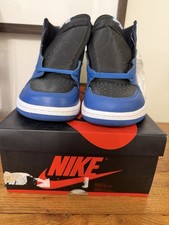 Nike Air Jordan 1 High Top Colorblock Leather...