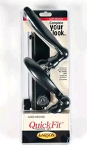 Larson 20297857 Qiuck Fit Door Handle Set - Aged Bronze, Curved