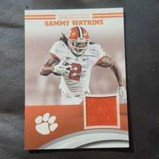 Panini 2016 Clemson Tigers Sammy Watkins #SW-CL Player-Worn Memorabilia NCAA