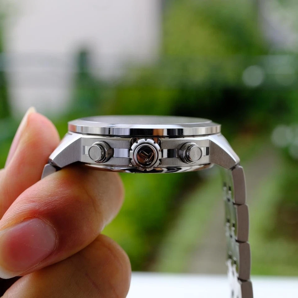 TISSOT PRC 200 Chronograph Quartz 42mm Brown Dial Stainless Steel Watch - image 4 of 4