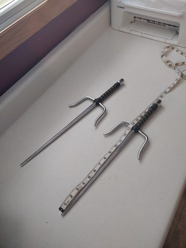 Vintage Twi Sai With Leather Handle Wrap