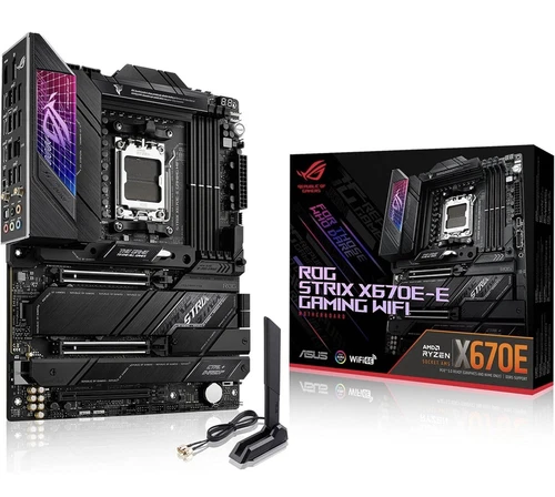 Asus ROG Strix X670E-E GAMING WIFI Gaming Desktop Motherboard - AMD X670 Chipset