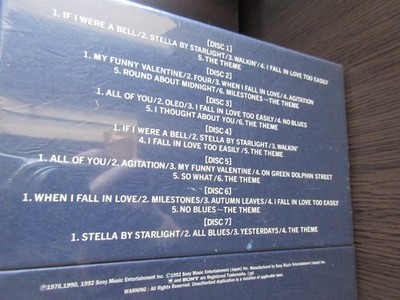 Miles Davis Complete Live at Plugged Nickel Japan Sealed 7 Gold CD