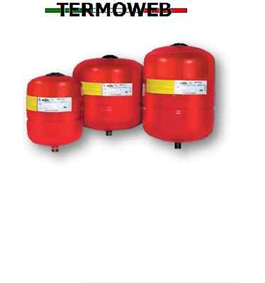 Vaso Di Espansione Per Riscaldamento Elbi ER-18 CE – Colori Disponibili: Blu, Rosso, Bianco, Per Impianti Idraulici E Termici