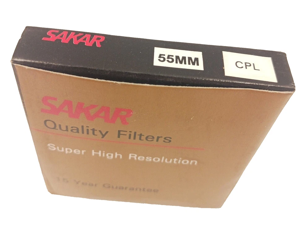 Sakar Quality Filters 55mm CPL Circular Polarizer Linear High Resolution NOS - Image 2 of 3