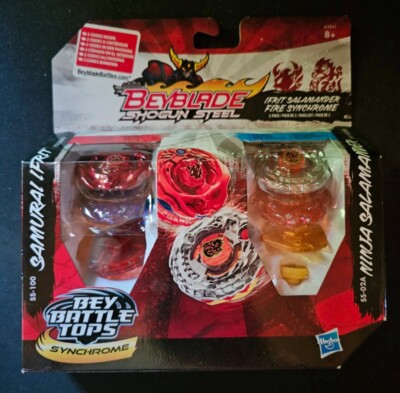 Pack Beyblade shogun steel ifrit salamander/ fire synchrome | eBay