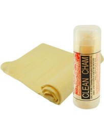 Toalla de cuero sintético Clean Cham 26 x 17 secado limpieza coche barco mascota gamuza