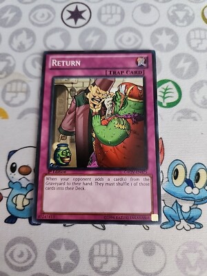 Return GAOV-EN075 YuGiOh! TRAP Card Near Mint GALACTIC OVERLORD 1st Edition  x1 | eBay