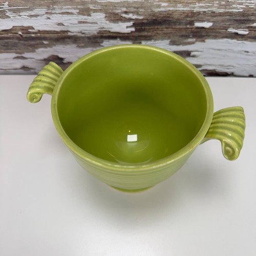 Fiestaware Vintage Chartreuse Verde Azucarero Fiesta HLC WV EE. UU. 1950’s Sin Tapa - Imagen 3 de 7