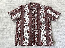 Vintage Hawaiian Shirt 1960  s 1970  s Island Style Design Hawaii VERY RARE