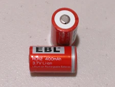 4~8 x EBL 3.7V CR2 RCR2 Lithium Rechargeable Batteries Li-Ion (4~8 batteries)CR2