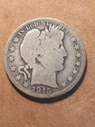 1915 D BARBER HALF DOLLAR
