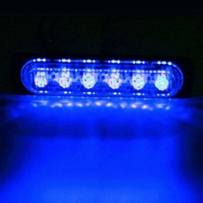 1 Stk LED Auto Frontblitzer Blitzlicht Warnleuchte 12V-24V LKW KFZ Strobe Licht